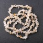 Citrine Beads Crystal Chip, diameter 8 + -mm, thread length 85 cm