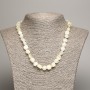 Onyx Bead Necklace, faceted, diameter 5×8-10mm, length 50cm