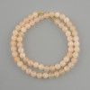 Citrine Beads, smooth round beads on thread, 6mm diameter ±, length 38cm ±