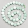Larimar Stone Beads, smooth ball on thread, diameter 10mm±, length 38cm±