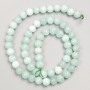 Larimar Stone Beads smooth rounds on thread, diameter 6mm+-, length 38cm+-