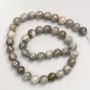 Natural Labrodorite Beads Smooth Sphere on Thread, 10mm ± Diameter, 38cm ± Length