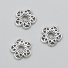 Silver End Cap Tip for Jewelry, silver color, diameter 12×2 (±) mm, packaging -20 g, 52 (±) pcs