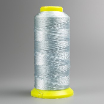 Blue Bobbin Thread, 0.3 mm diameter, nylon (capron) for crafts, 300 m