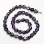 Amethyst Beads Faceted, 9x10mm, length 40 cm