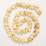 Citrine Beads, Natural Stone, Faceted, on Thread, 8×5 mm, +/- , Length 41 cm