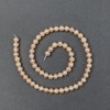 Peach Freshwater Pearls on a Thread d 6-7mm+-, length 37cm+