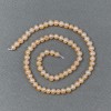 Peach Freshwater Pearls on a Thread d 5-6×5-4mm++, length 36cm+