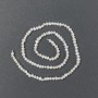 Freshwater oval Pearls on a Thread, 4x3mm±, length 35cm±