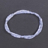 Toned Pearls Beads Blue-Grey Disk-shaped 4x2mm, 40cm+ length on beading thread