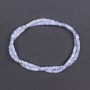 Toned Pearls Beads Blue-Grey Disk-shaped 4x2mm, 40cm+ length on beading thread