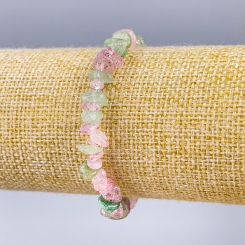 Bracelet made of Stone Quartz assorti natural stone碎碎?