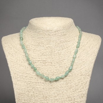 Natural Jade Beads - Faceted, 8x6mm diameter, 45cm length