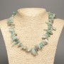 Amazonite Bead Necklace, Nugget 'Needle' Shape, 15x7 mm, 48 cm Length +