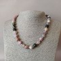 Turmaline Necklace Bead Smooth 10mm Diameter, 45cm Length