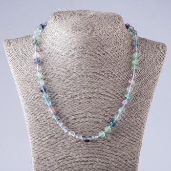 Fluorite Beads Smooth Ball 48cm 8mm