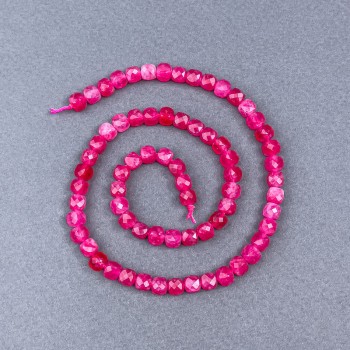 Malachite? Wait: actually this is Raspberry tourmaline: 'Raspberry tourmaline' is correct for malinovy. So: 'Raspberry tourmaline'
