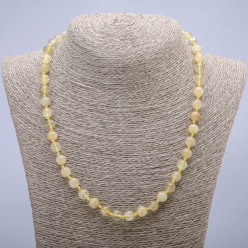 Citrine Beads Smooth Round 8mm, 45cm Length +