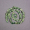Prehnite Beads, natural stone chip, diameter 8×2 mm±, length 40 cm± on thread