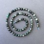 Lepidolite Beads Green Natural Stone Smooth Round 6mm Diameter, 39cm Length
