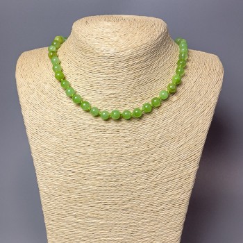 Onyx Beads (faceted) smooth ball, diameter 8.5mm±, length 47cm±