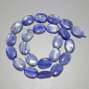 Kyanite Beads, Natural Stone, Oval, 12×16 mm, ± on String, 40 cm ±