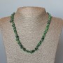 Zoisite Necklace Natural Stone Chip, diameter 7x3mm±, length 47cm±