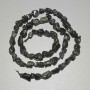 Sunstone Obsidian natural stone faceted beads, 6mm diameter, 40cm length on a thread
